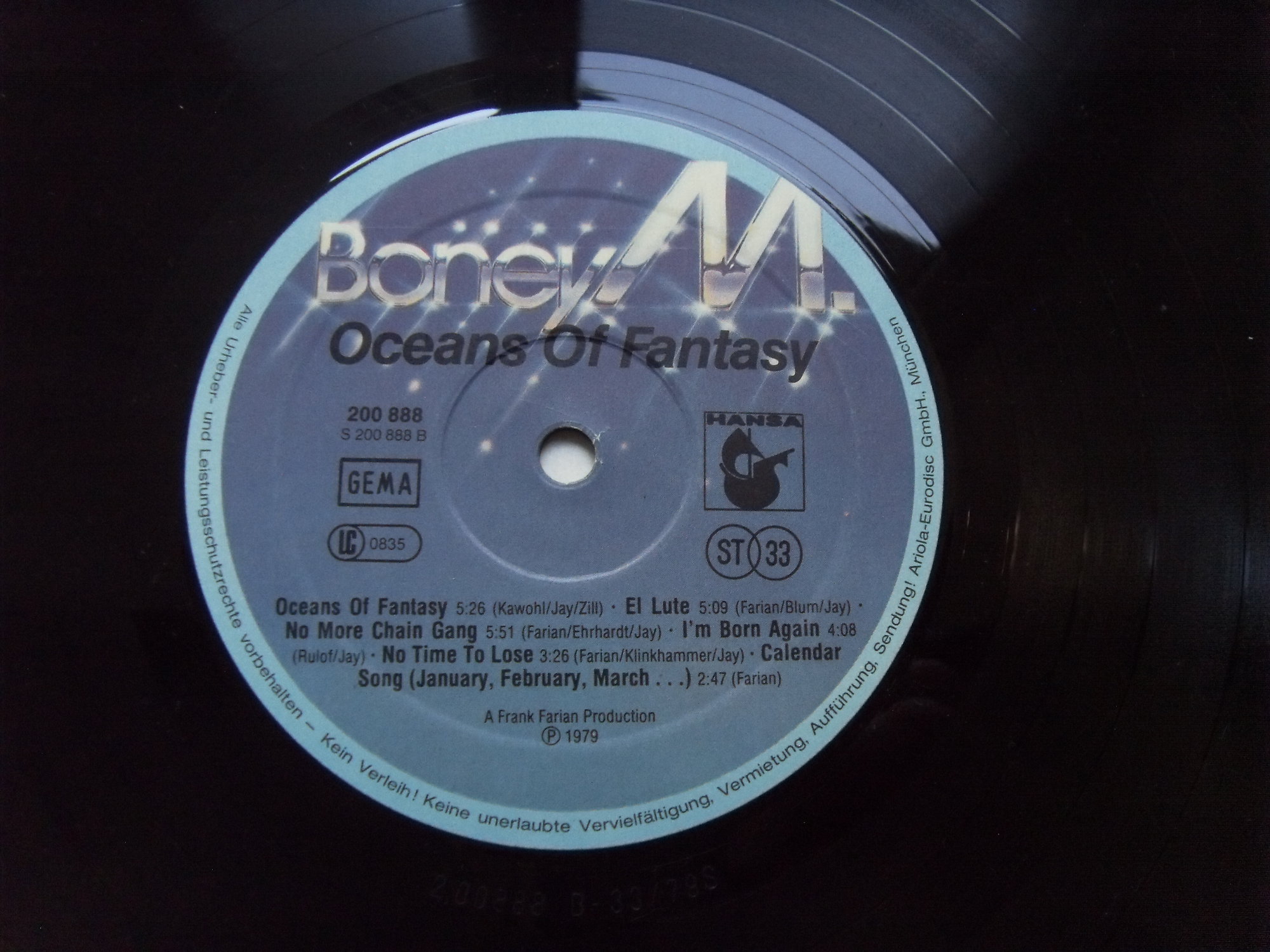 BONEY M Oceans Of Fantasy 4