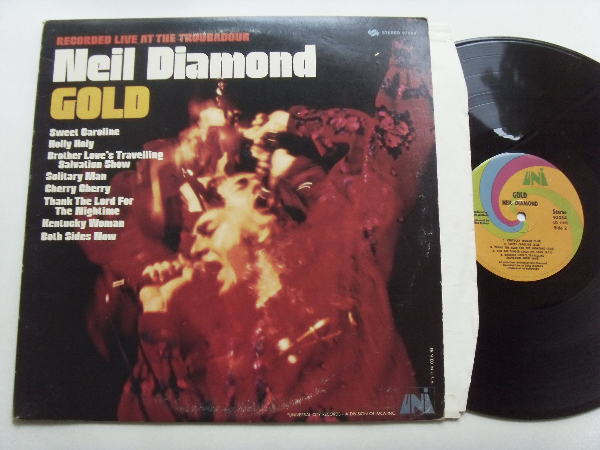 Neil DIAMOND Gold - recorder live at the Troubadour