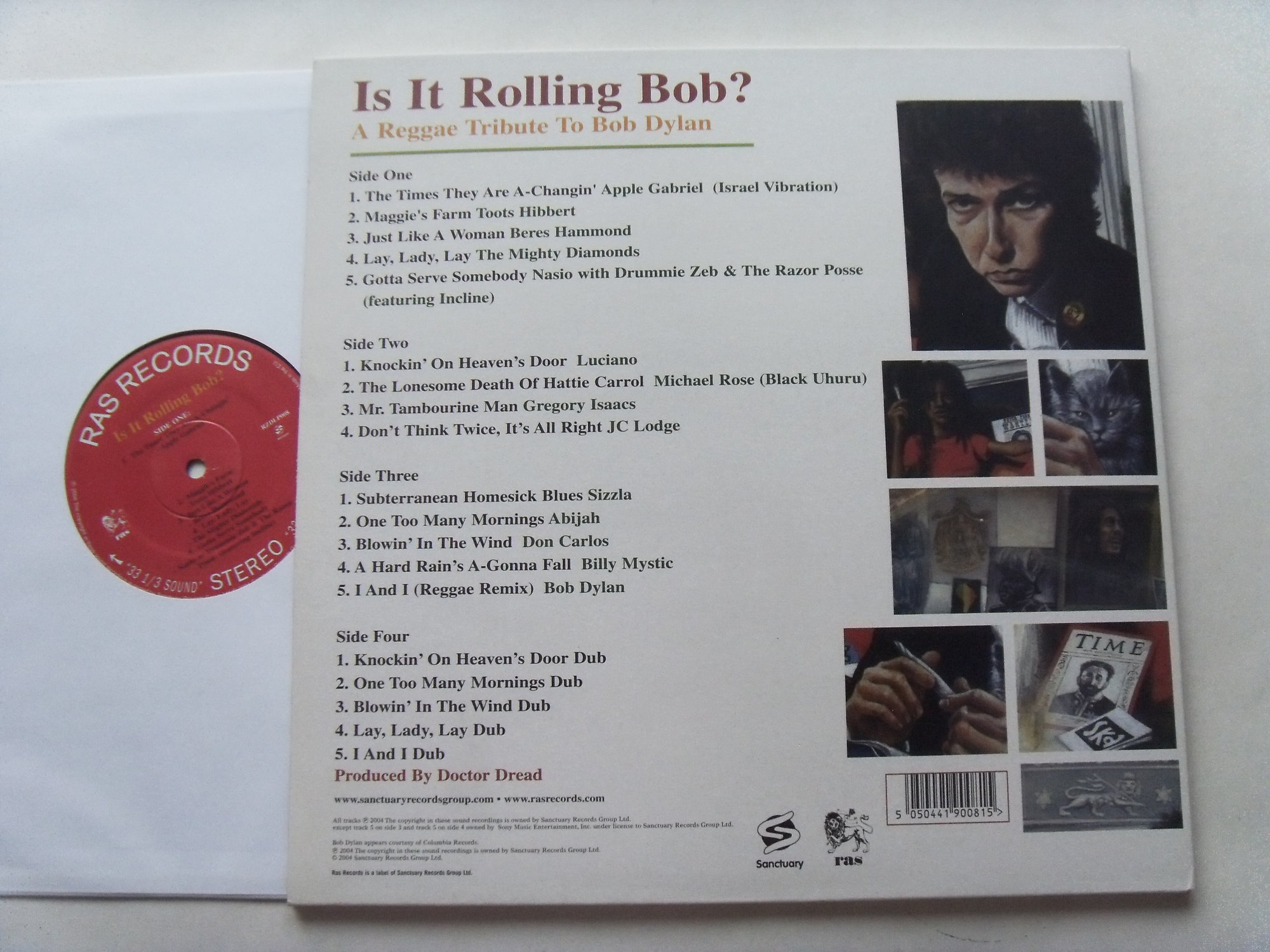 JC LODGE, SIZZLA, APPLE GABRIEL etc. Is It Rolling Bob? A reggae Tribute To Bob Dylan 2