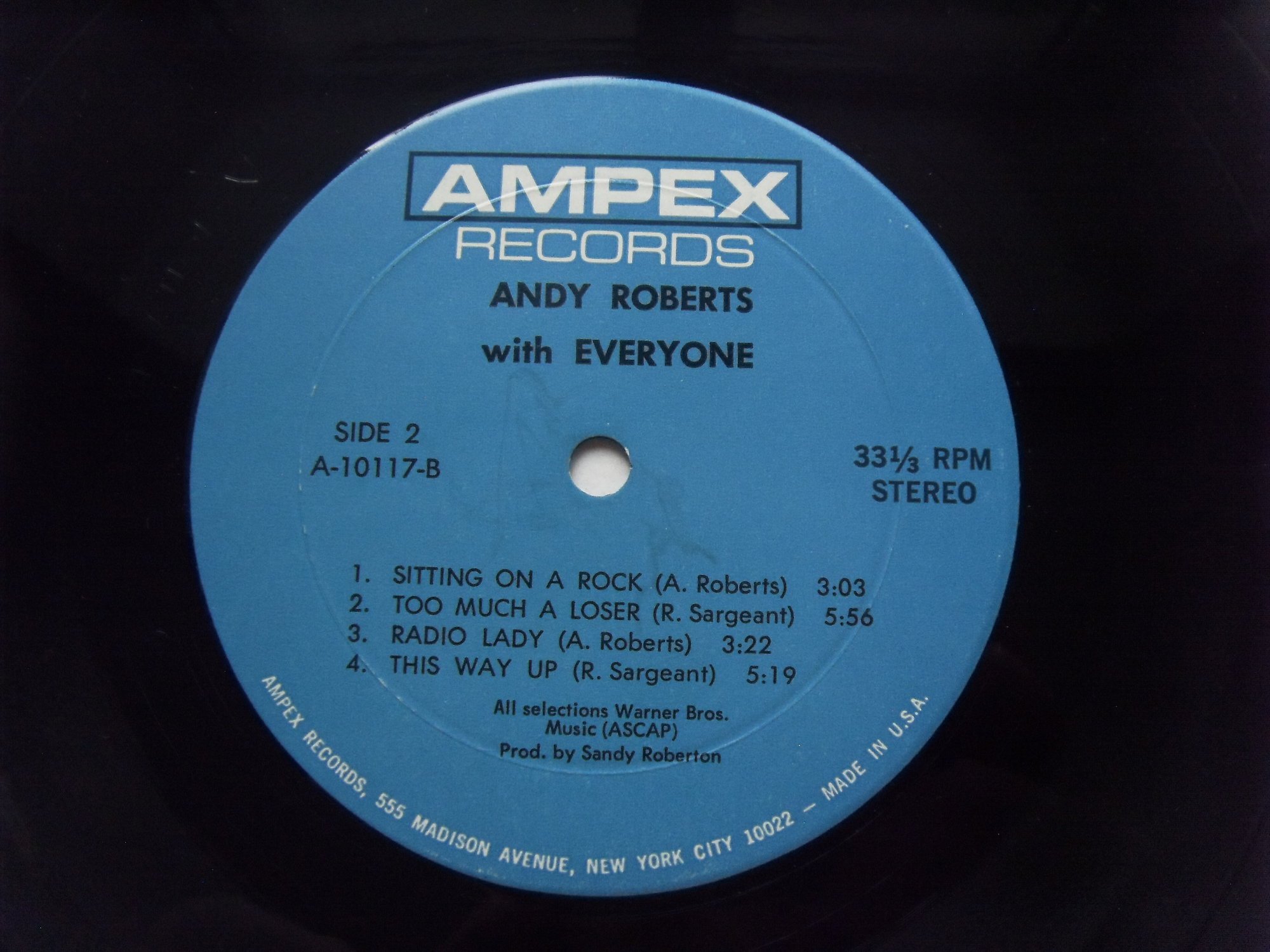 Andy ROBERTS Andy Roberts with Everyone 4