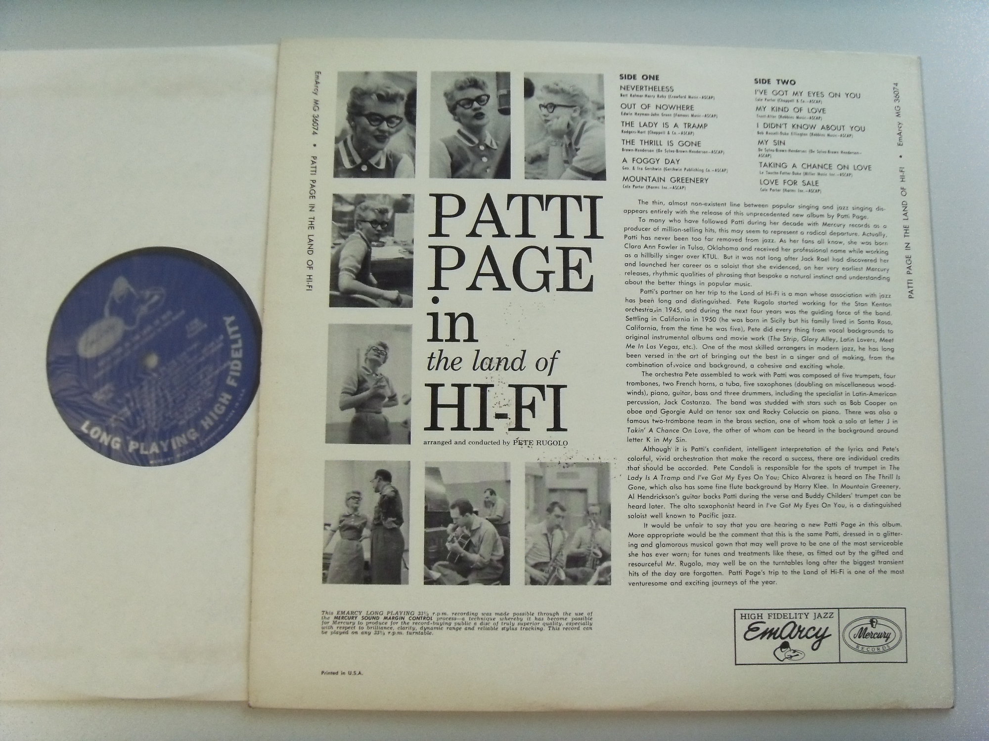 Patti PAGE Patti Page in the land of hi-fi 3