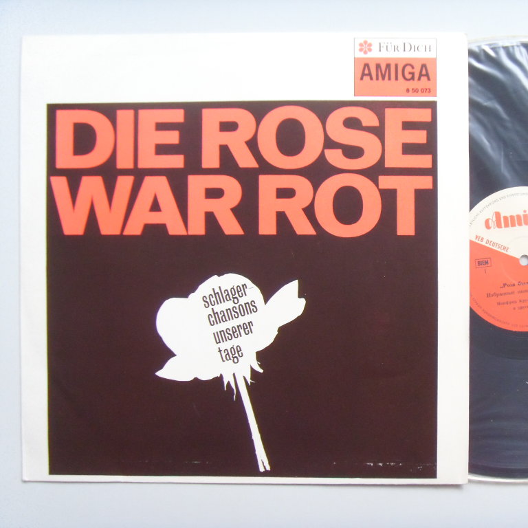 w09143 (Thomas NATSCHINSKI UND SEINE GRUPPE, Manfred KRUG, Klaus LENZ — Die rose war rot)