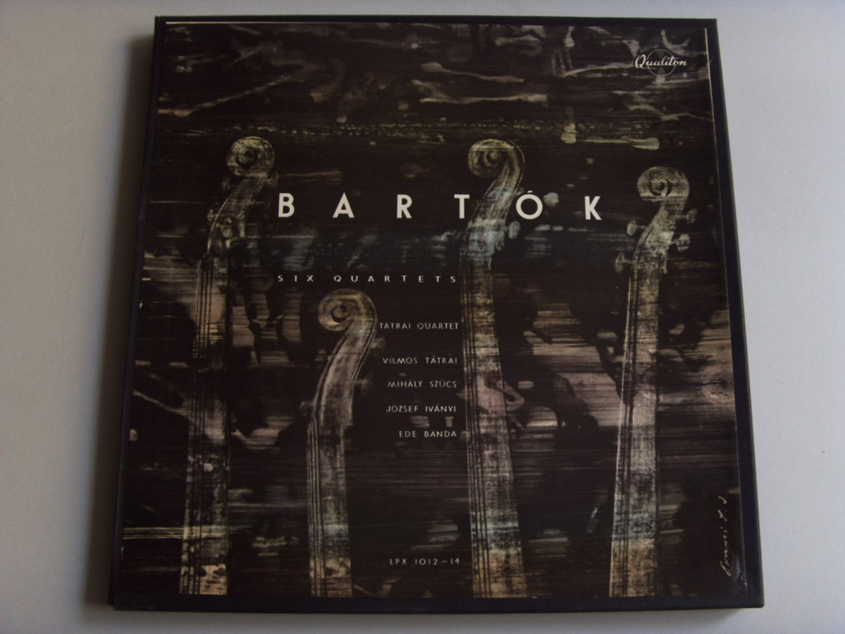 TATRAI QUARTET Bartok Six Quartets 3LP box set 2 TATRAI QUARTET Bartok Six Quartets 3LP box set 2