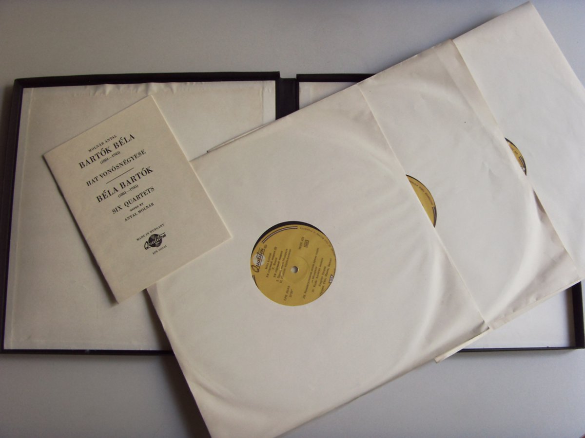 TATRAI QUARTET Bartok Six Quartets 3LP box set 2 TATRAI QUARTET Bartok Six Quartets 3LP box set 2